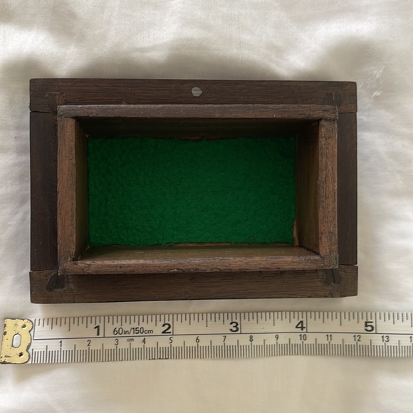 Handmade Wooden Box with Bone Inlay - Picture 9 of 10